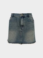 Джинсовая юбка мини