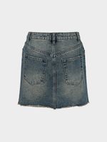 Джинсовая юбка мини