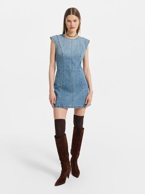 

Платье джинсовое