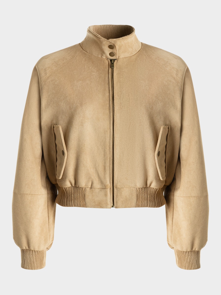 Куртка из экозамши