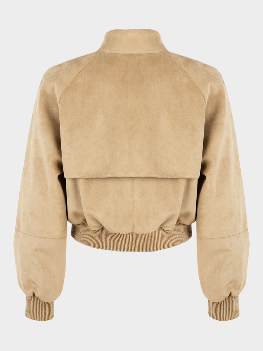 Куртка из экозамши