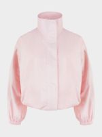 Куртка с высоким воротником