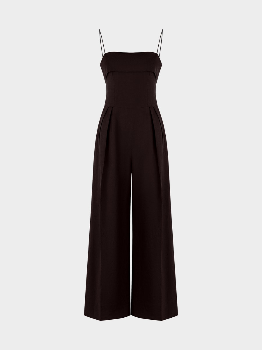 Комбинезон изо льна и вискозы