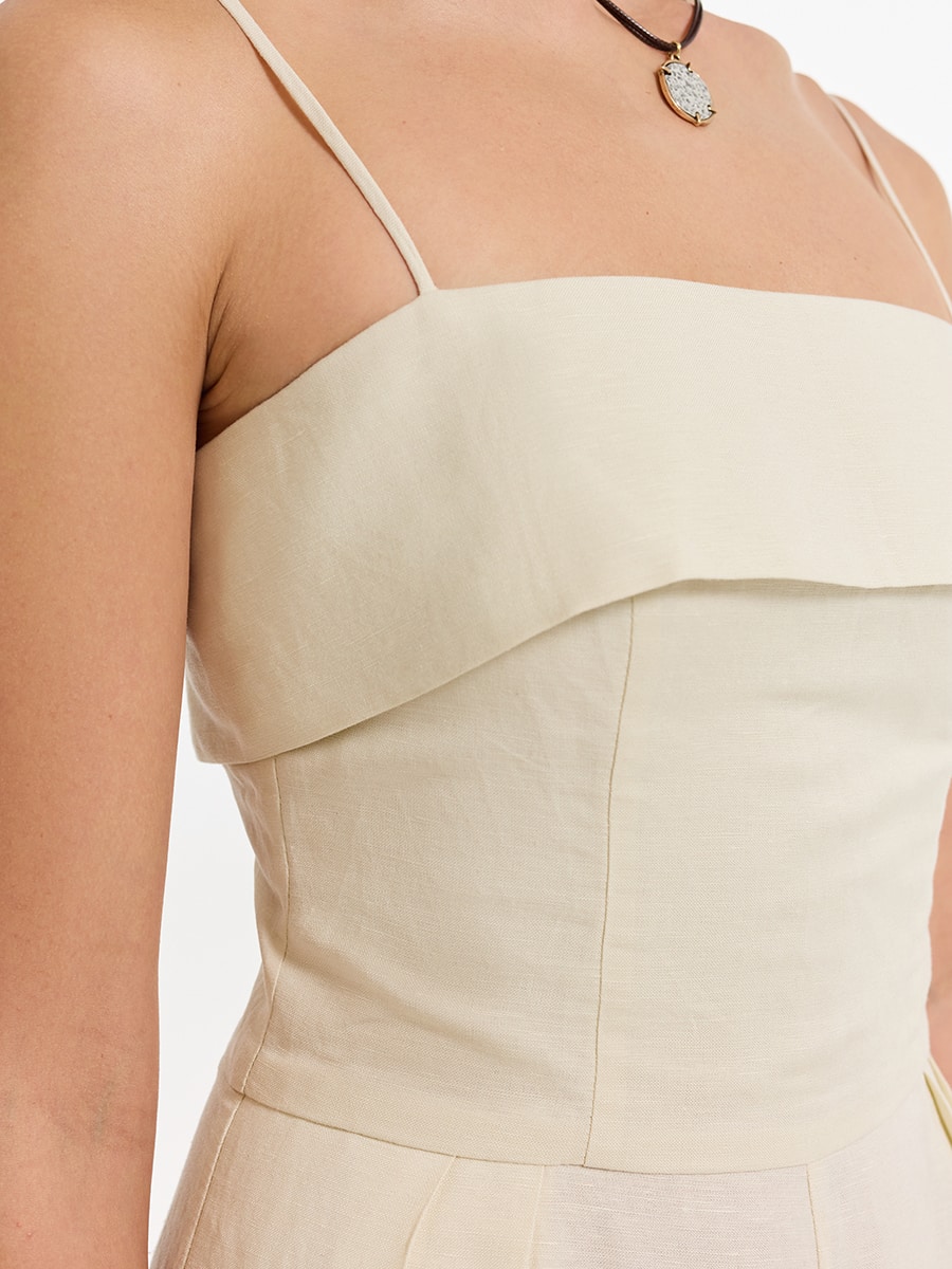 Комбинезон изо льна и вискозы 6254604703-3