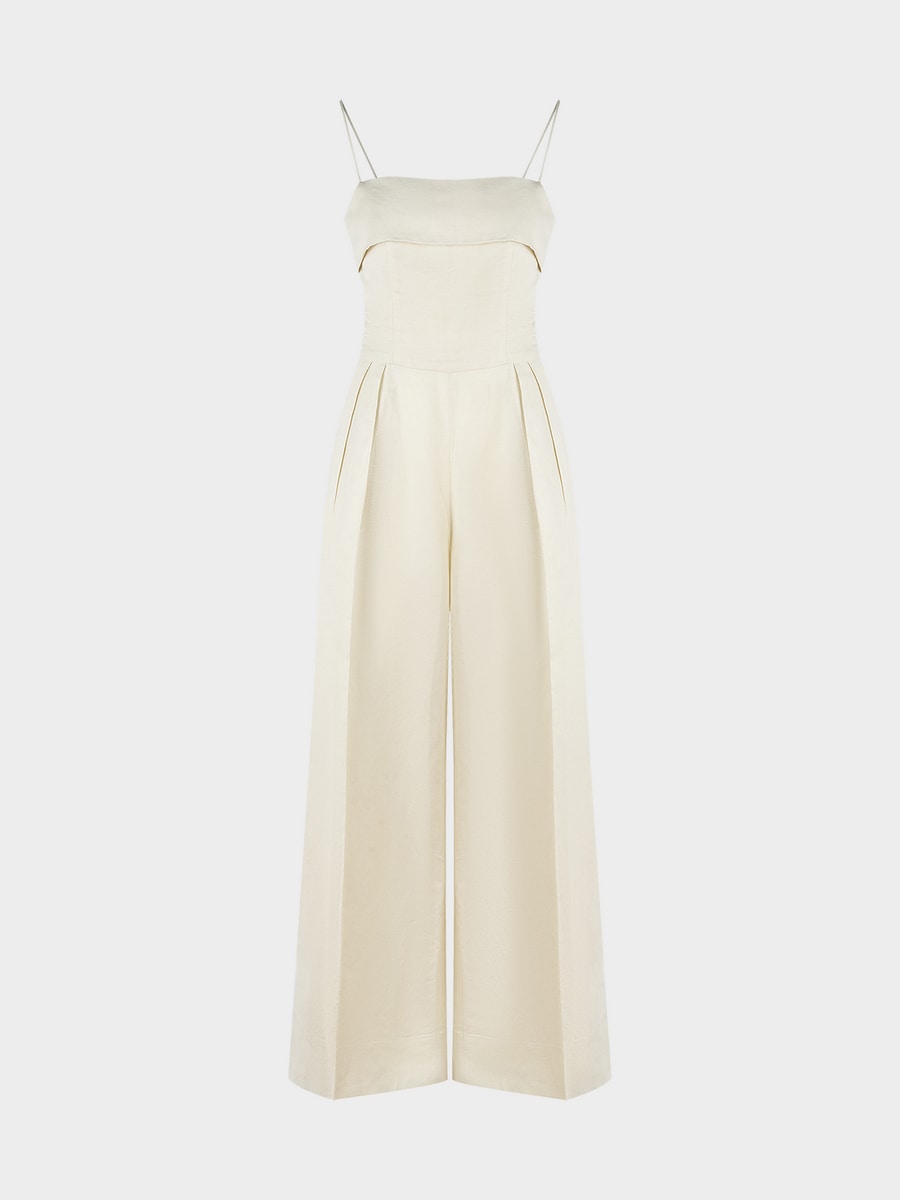 Комбинезон изо льна и вискозы 6254604703-3