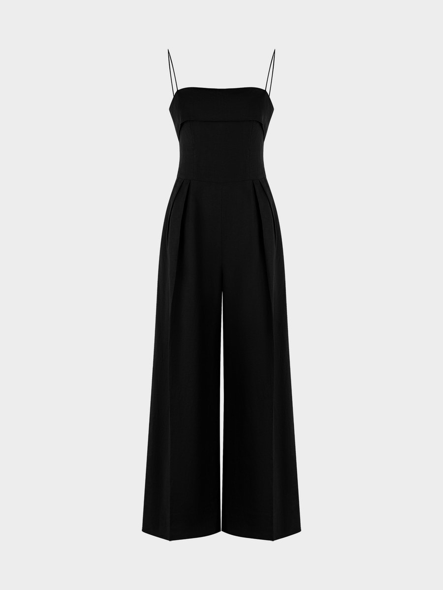 Комбинезон изо льна и вискозы