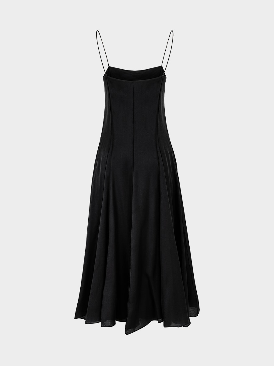 Платье миди из тенселя