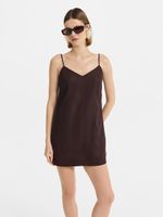 Платье изо льна и вискозы