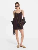 Платье изо льна и вискозы