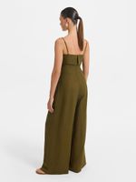 Комбинезон изо льна и вискозы