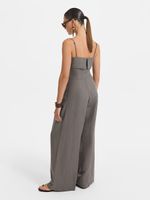 Комбинезон изо льна и вискозы