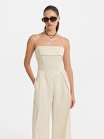 Комбинезон изо льна и вискозы