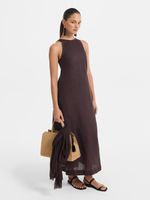 Платье из 100% льна