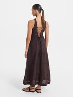 Платье из 100% льна