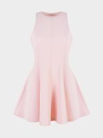 Платье мини с вискозой