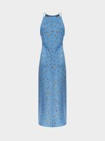 Платье миди из сатина