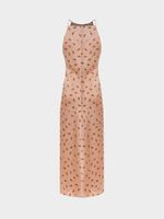 Платье миди из сатина