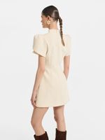 Платье мини с вискозой