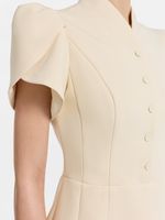 Платье мини с вискозой