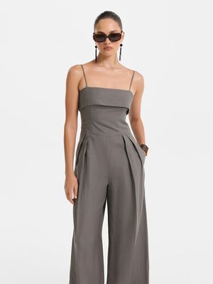 

Комбинезон изо льна и вискозы