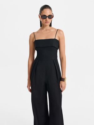 

Комбинезон изо льна и вискозы