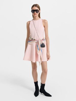 

Платье мини с вискозой