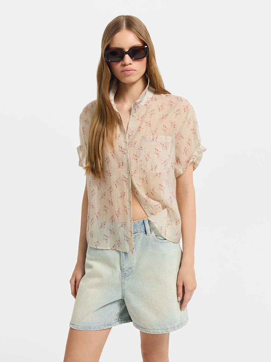 Рубашка из тенселя 