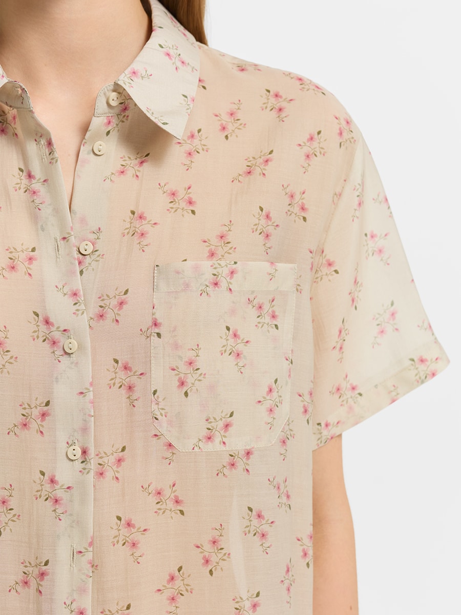 Рубашка из тенселя 