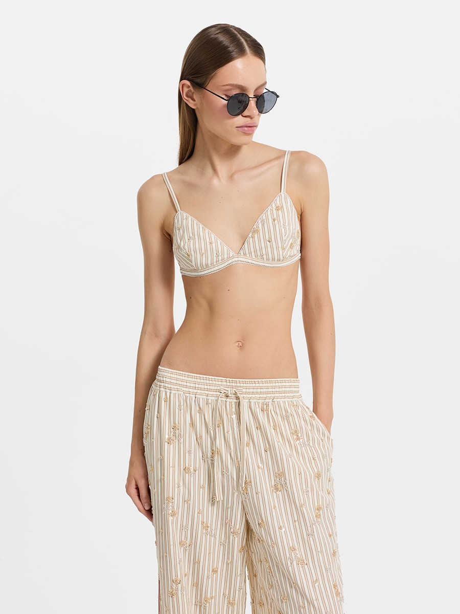 Бра с вышивкой бисером