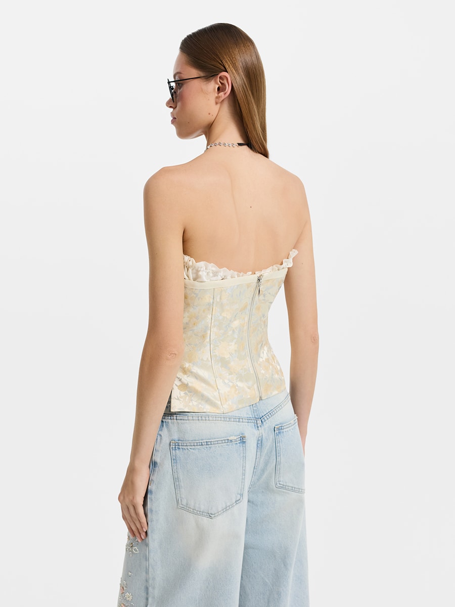 Топ с открытыми плечами