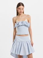 Топ с объемной драпировкой