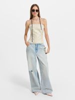 Топ с открытыми плечами