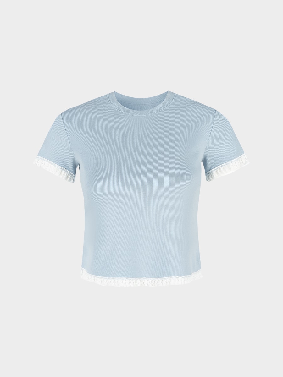 Футболка из хлопка и модала