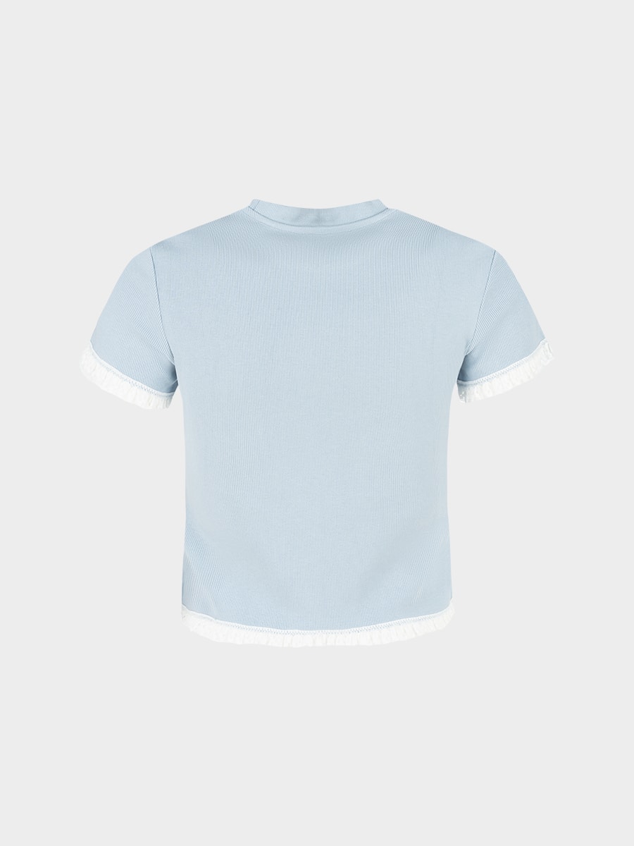 Футболка из хлопка и модала