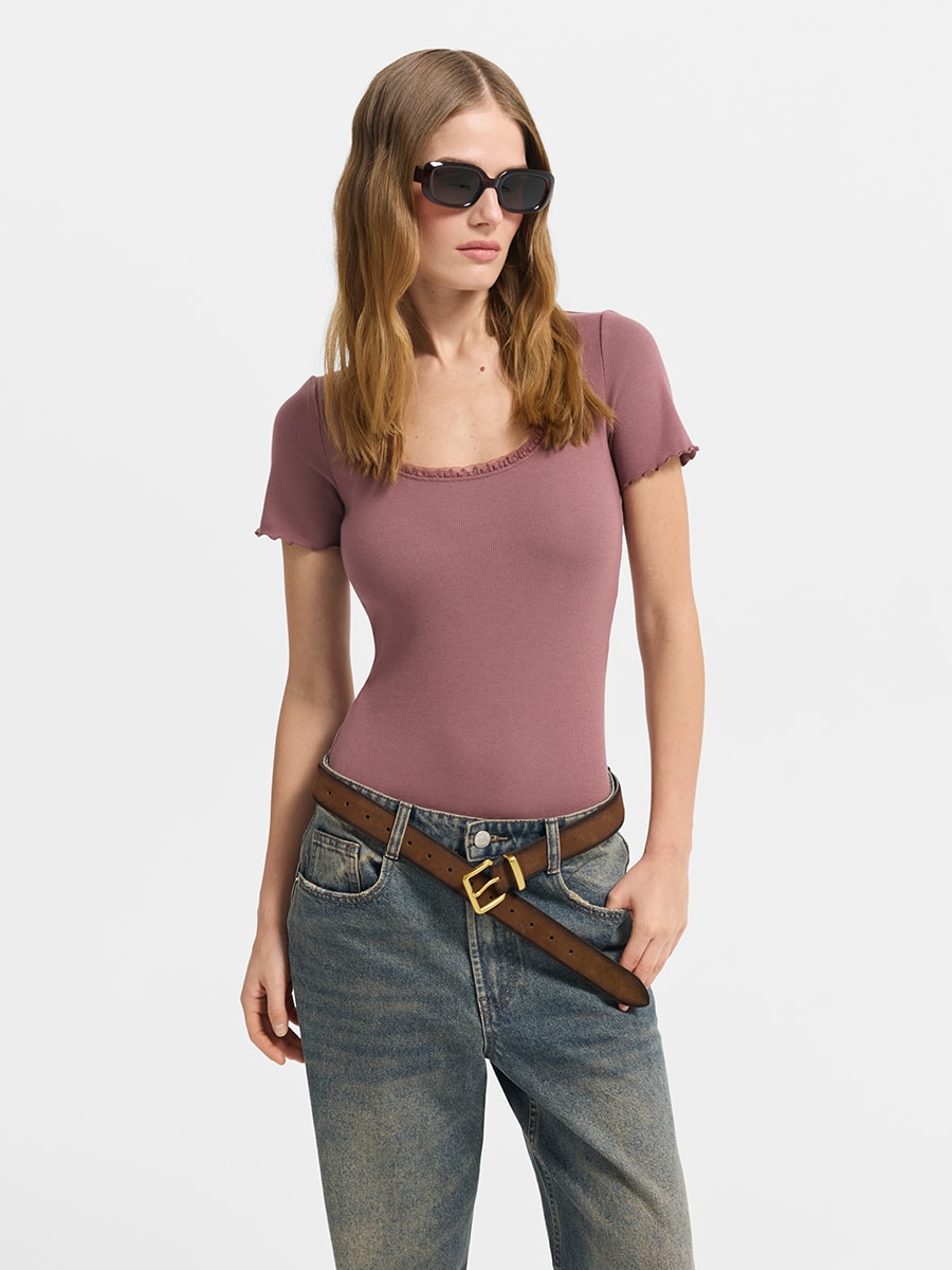 Боди из хлопка и модала