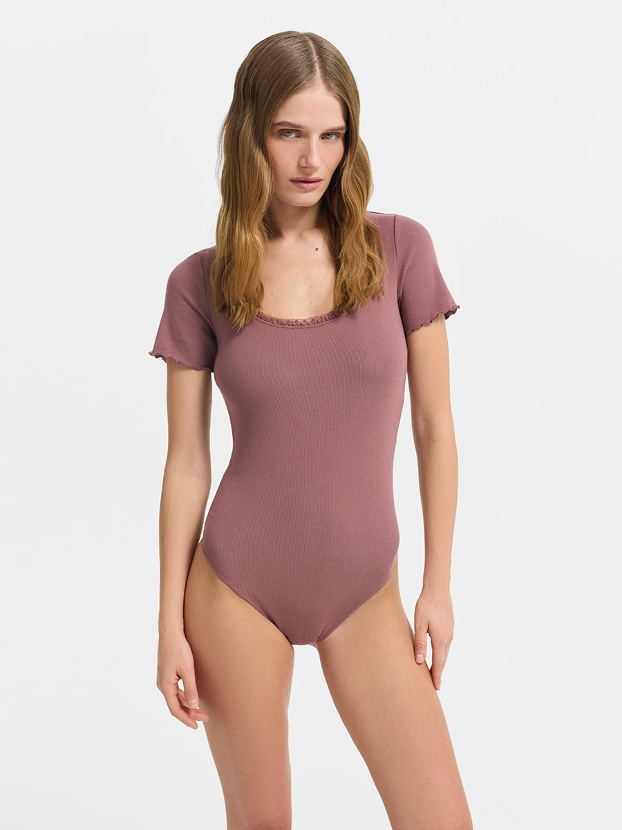 Боди из хлопка и модала