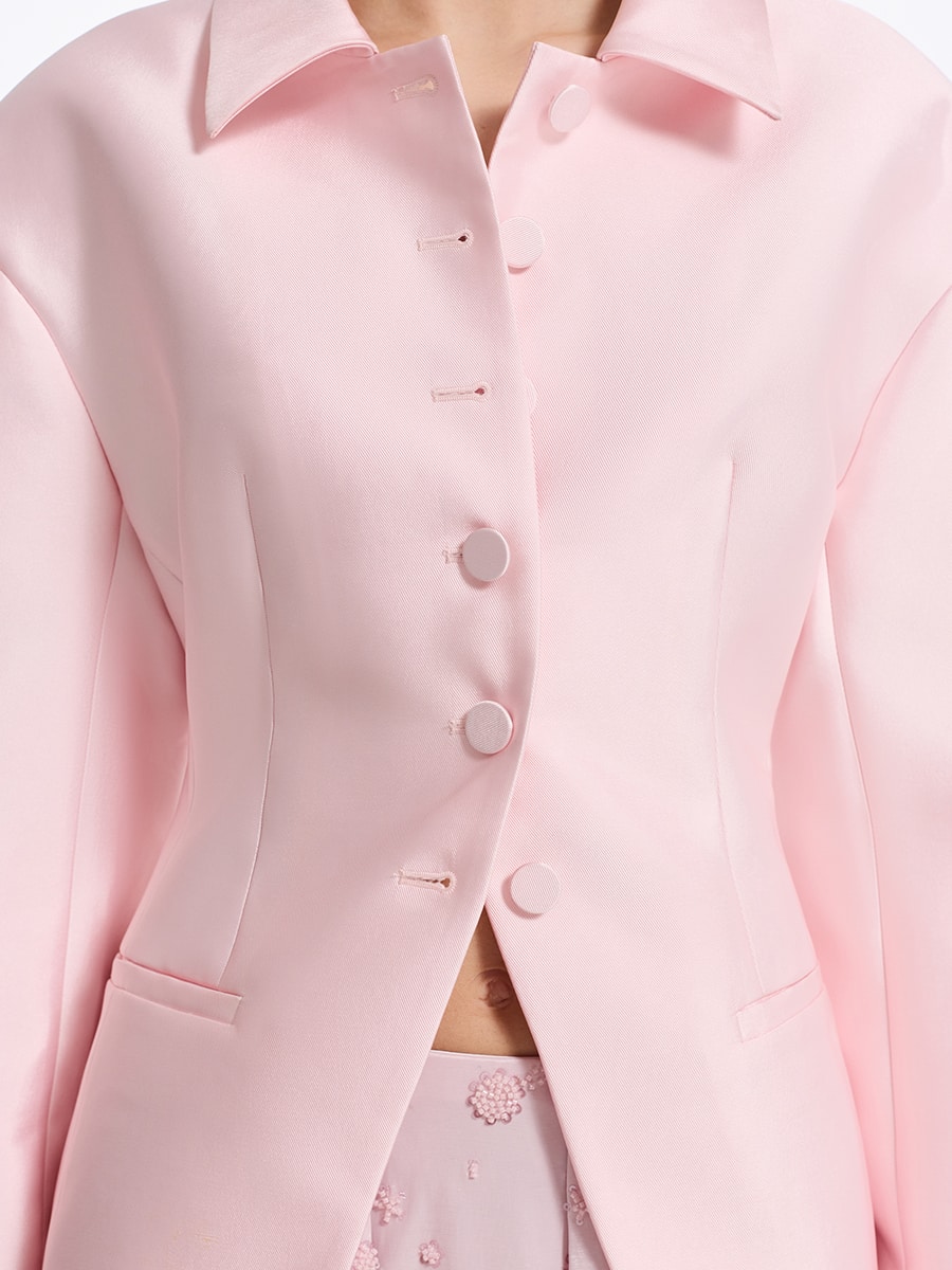 Жакет с объемными рукавами