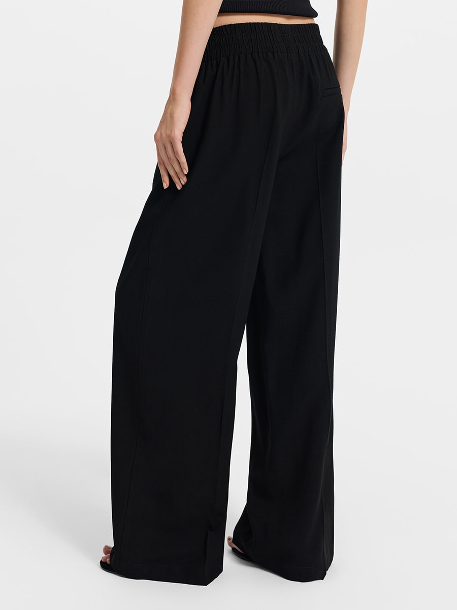 Брюки-палаццо из вискозы