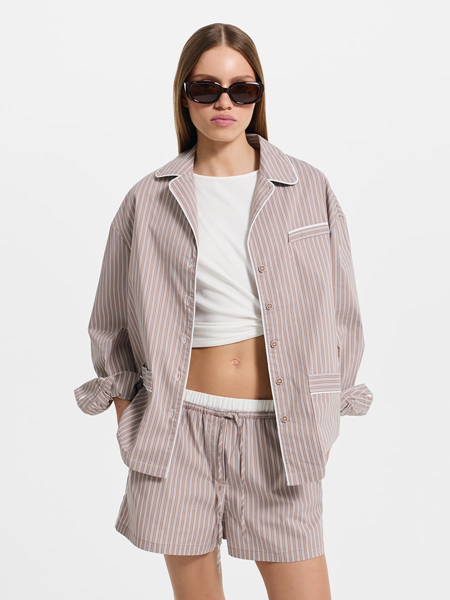 Рубашка из хлопка 