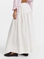 Юбка из лиоцелла и хлопка