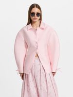 Жакет с объемными рукавами