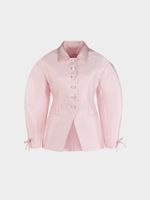 Жакет с объемными рукавами