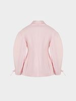 Жакет с объемными рукавами