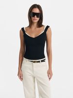 Трикотажный топ 