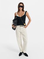 Трикотажный топ 