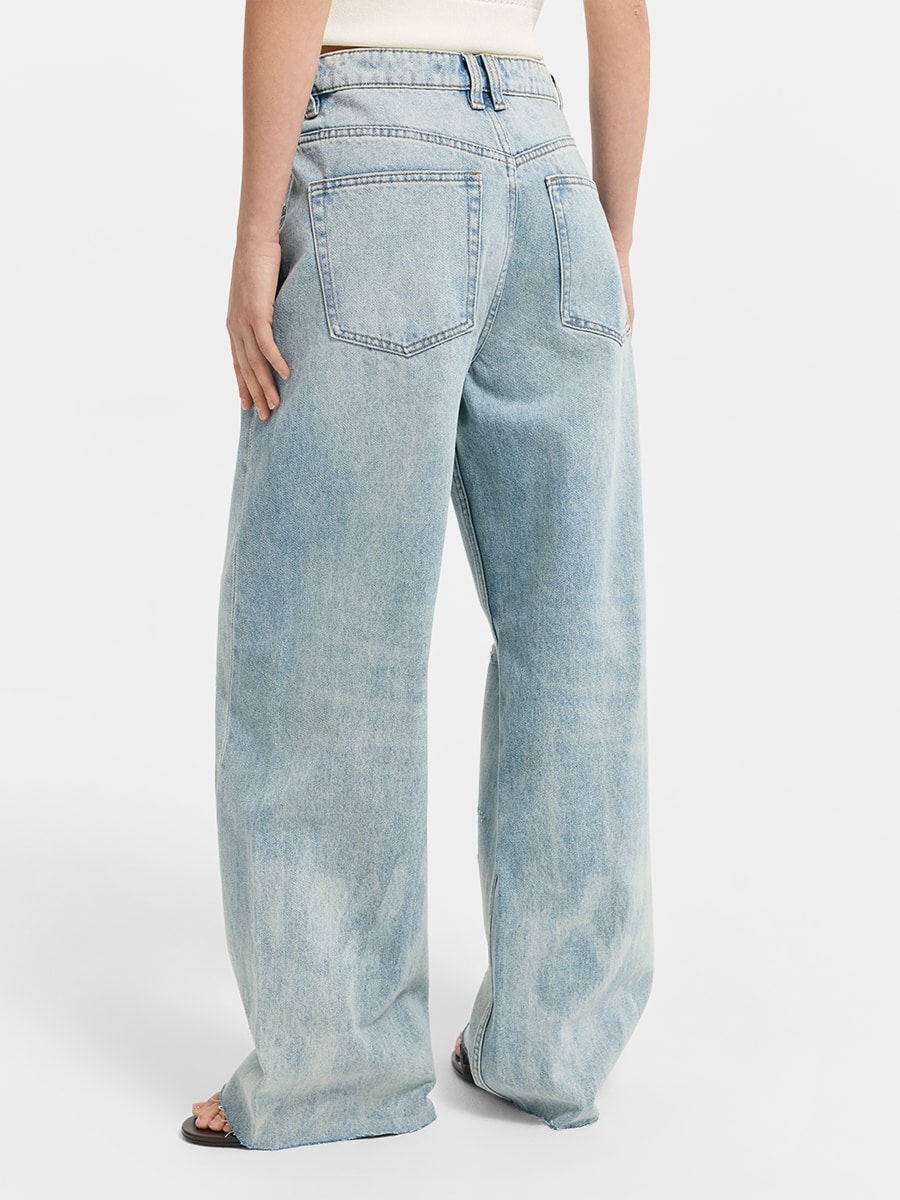 Брюки джинсовые женские