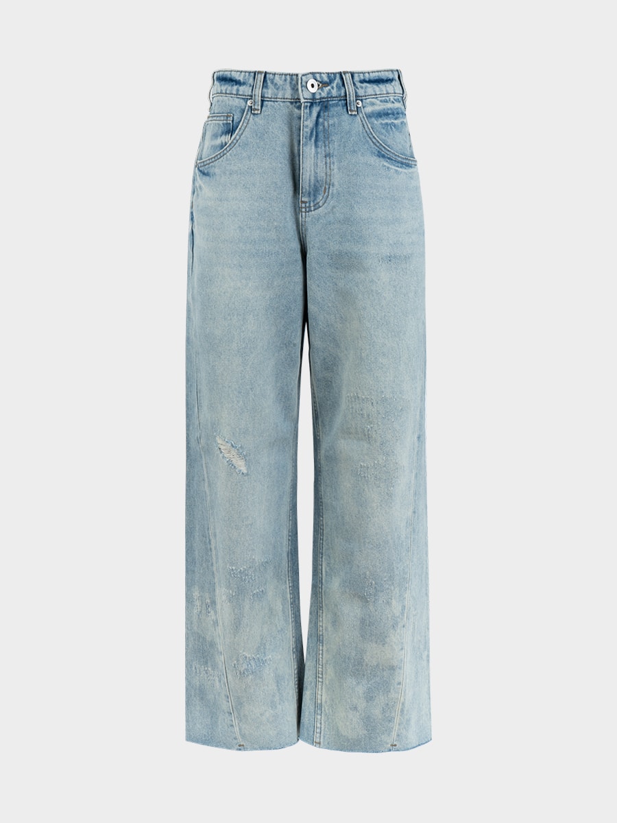 Брюки джинсовые женские