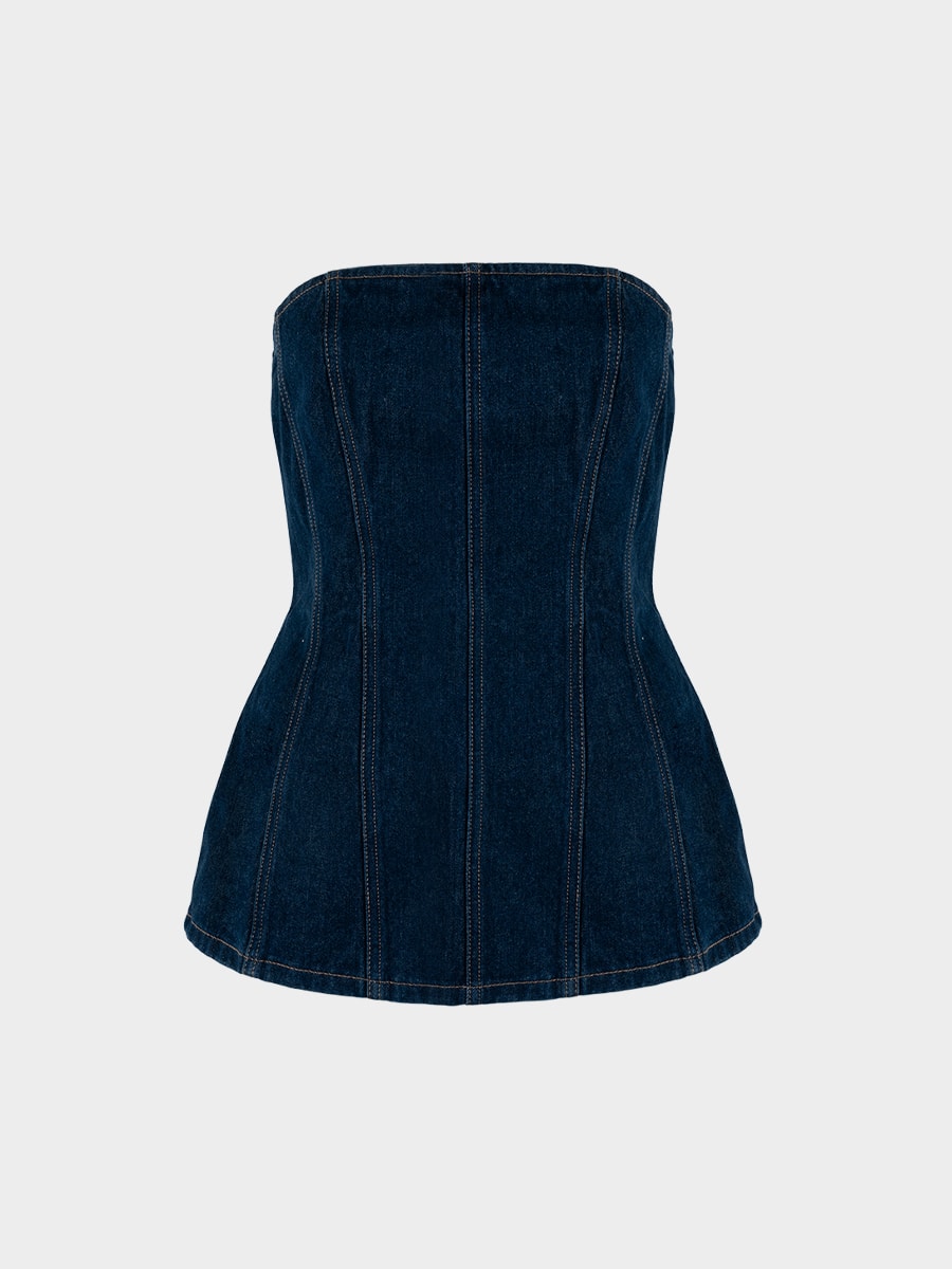 Блузка джинсовая