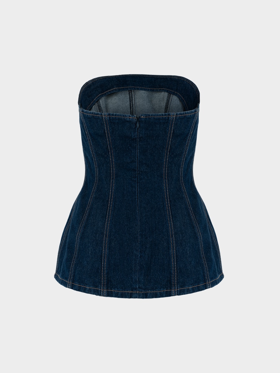 Блузка джинсовая