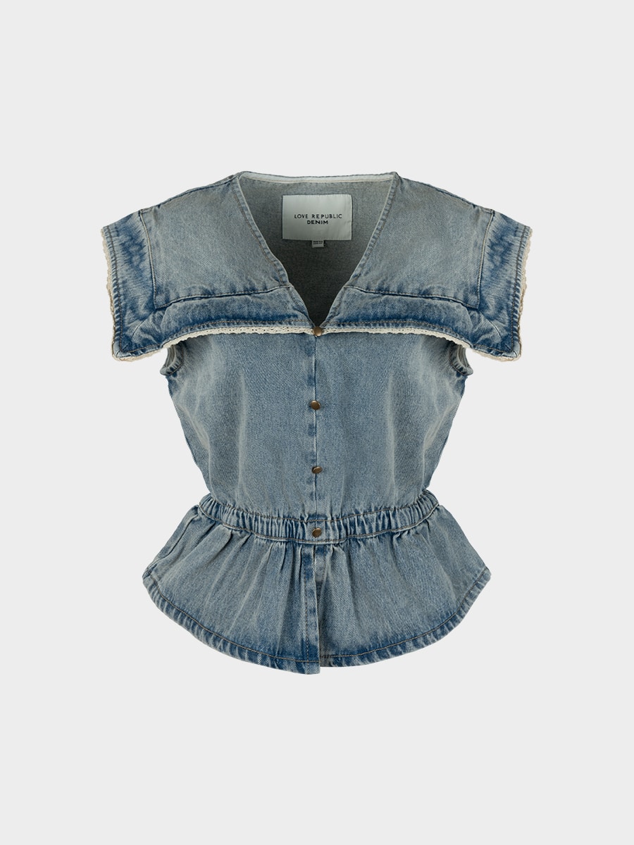 Блузка джинсовая